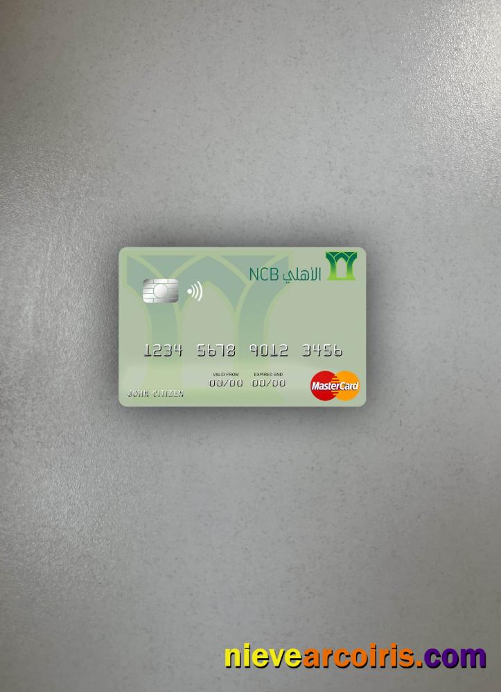 Saudi Arabia The National Commercial Bank mastercard photolook